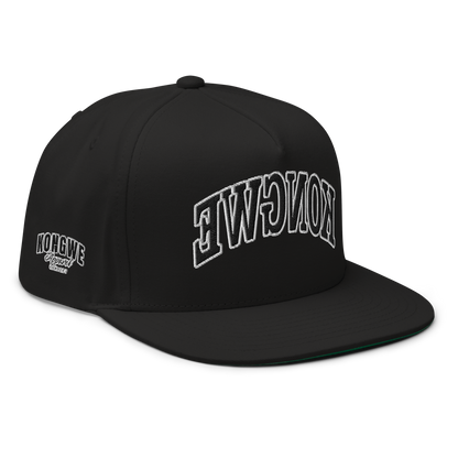 KONGWE Unisex Flat Bill Cap