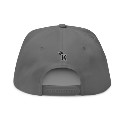 KONGWE Unisex Flat Bill Cap