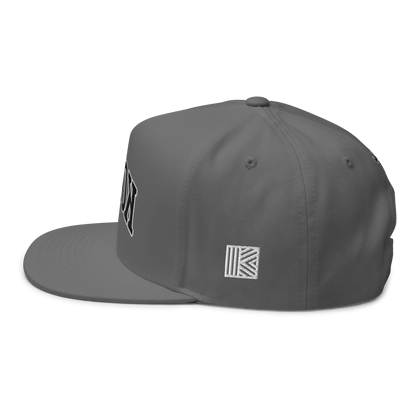 KONGWE Unisex Flat Bill Cap